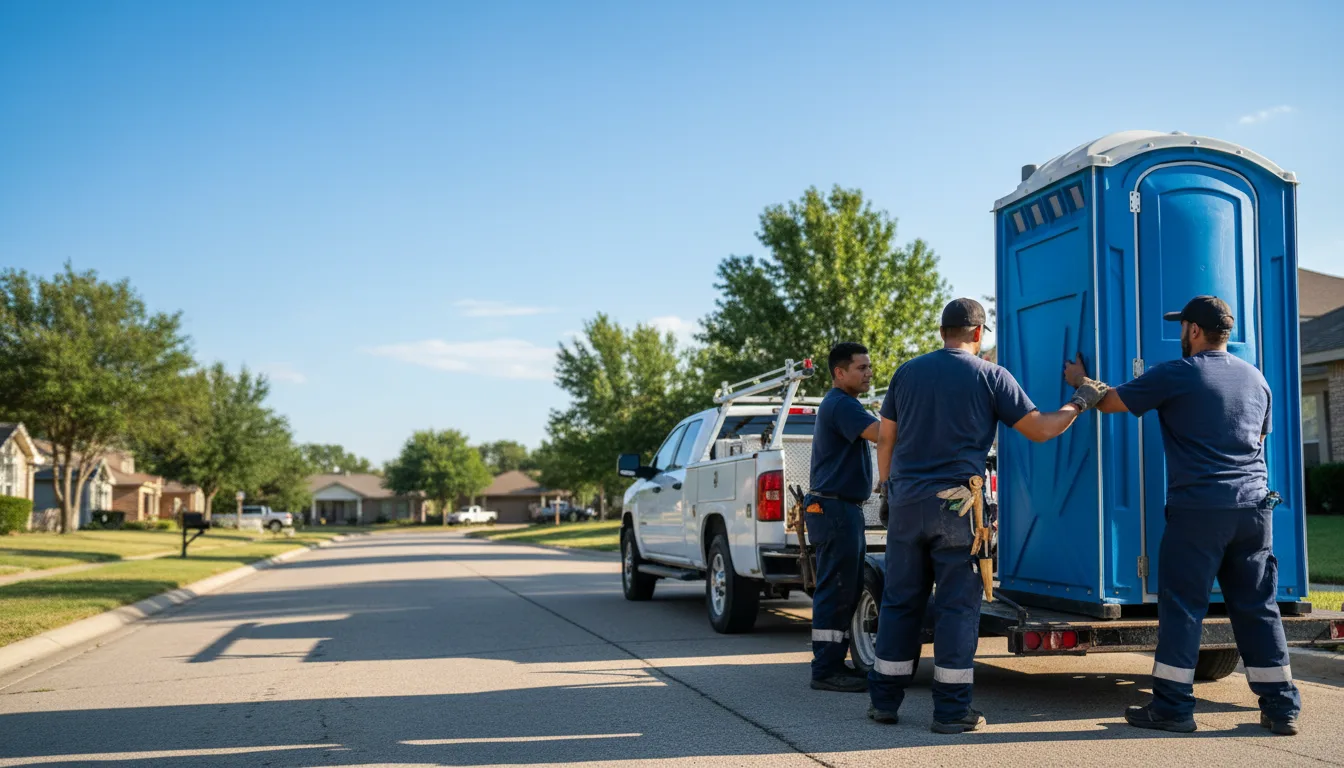 Portable Toilet Rental in White City, KS near me